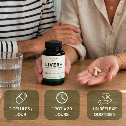 LIVER+ - Votre foie soutenu au quotidien