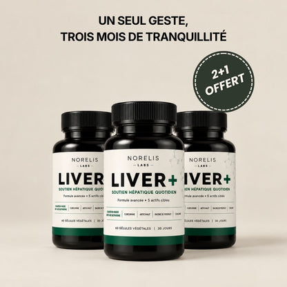 LIVER+ - Votre foie soutenu au quotidien